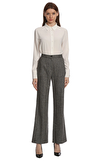 Resim Gri Geniş Paça Pantolon