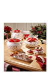 Resim Toy's Delight Yılbaşı Porselen Dekoratif Kutu 21 cm