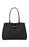 Resim Le Roseau Siyah Tote Çanta L