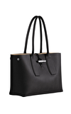 Resim Le Roseau Siyah Tote Çanta L