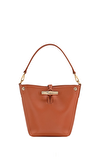 Resim Le Roseau Kahverengi Bucket Çanta XS