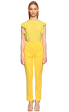 Resim Sarı Pamuklu Pantolon