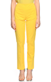Resim Sarı Pamuklu Pantolon
