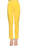 Resim Sarı Pamuklu Pantolon
