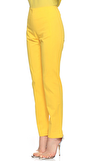 Resim Sarı Pamuklu Pantolon