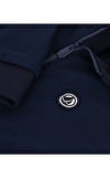 Resim Fermuarlı Düz Pamuklu Çocuk Kapüşonlu Sweatshirt