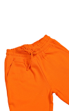 Resim Turuncu Beli Lastikli Eşofman Altı