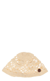 Resim Bej Otantik Dantel Şapka