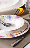 Resim Mariefleur Çiçek Desenli Çukur Tabak 23 cm
