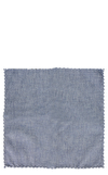Resim Denim Dikiş Detaylı Mendil