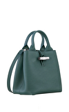 Resim Le Roseau Yeşil El Çantası S
