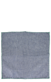 Resim Denim Dikiş Detaylı Mendil
