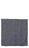 Resim Denim Dikiş Detaylı Mendil