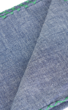 Resim Denim Dikiş Detaylı Mendil