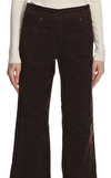 Resim Kahverengi Kadife Flare Kesim Pantolon