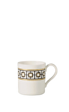 Resim MetroChic Geometrik Desenli Kahve, Çay Fincanı 0,17 L