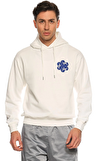 Resim Beyaz Baskılı Erkek Hoodie