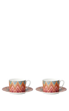 Resim Missoni Zig Zag Jarris 156,2 Kişilik Kahve/Çay Fincan ve Tabağı
