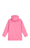 Resim Pembe Cep Detaylı Kapüşonlu Yağmurluk