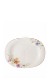 Resim Mariefleur Çiçek Desenli Oval Servis Kasesi 34 cm