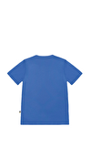 Resim Lila Kısa Kollu Pamuklu Çocuk T-Shirt