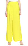Resim Sarı Geniş Paça Pantolon