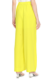 Resim Sarı Geniş Paça Pantolon