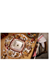 Resim Toy's Delight Yılbaşı Kare Düz Tabak 26 cm