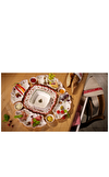 Resim Toy's Delight Yılbaşı Kare Düz Tabak 26 cm