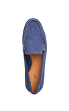 Resim Lacivert Süet Erkek Loafer