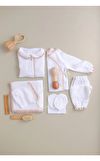 Resim Ekru Müslin Yeni Doğan Seti