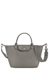 Resim Le Pliage Xtra S Gri Deri Kadın El Çantası 