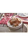 Resim Petite Fleur Çiçek Desenli Ekmek Tabağı 17 cm