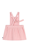 Resim Pudra Rengi Pamuklu Çocuk Elbise