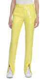 Resim Sarı Pul Payetli Pantolon