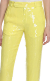 Resim Sarı Pul Payetli Pantolon