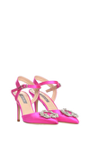 Resim Neon Pembe Topuklu Ayakkabı