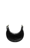 Resim Siyah Carly Vegan Deri Omuz Çantası