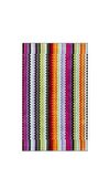 Resim Giacomo T59 - Turuncu Zigzag Desenli Banyo Havlusu 70 x 115 cm