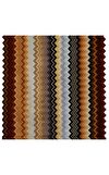 Resim Giacomo 160 - Siyah Çok Renkli Zigzag Desenli Banyo Havlusu 70 x 115 cm