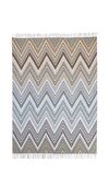 Resim Plume 172 - Kahverengi Çok Renkli Koltuk Şalı 130 x 190 cm