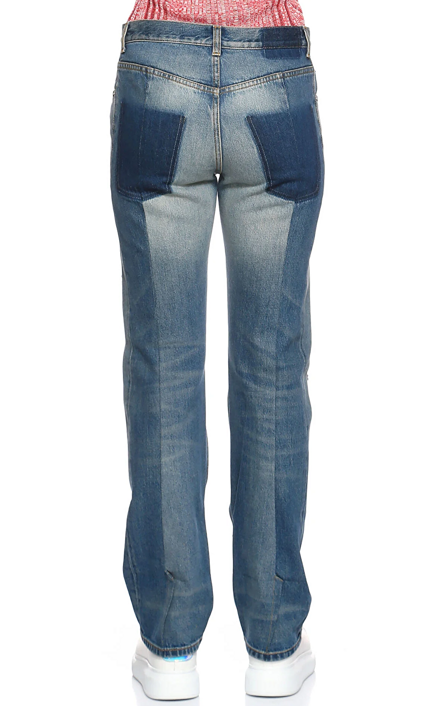 Mavi Pamuk Jean Pantolon - Alexander McQueen | Brandroom