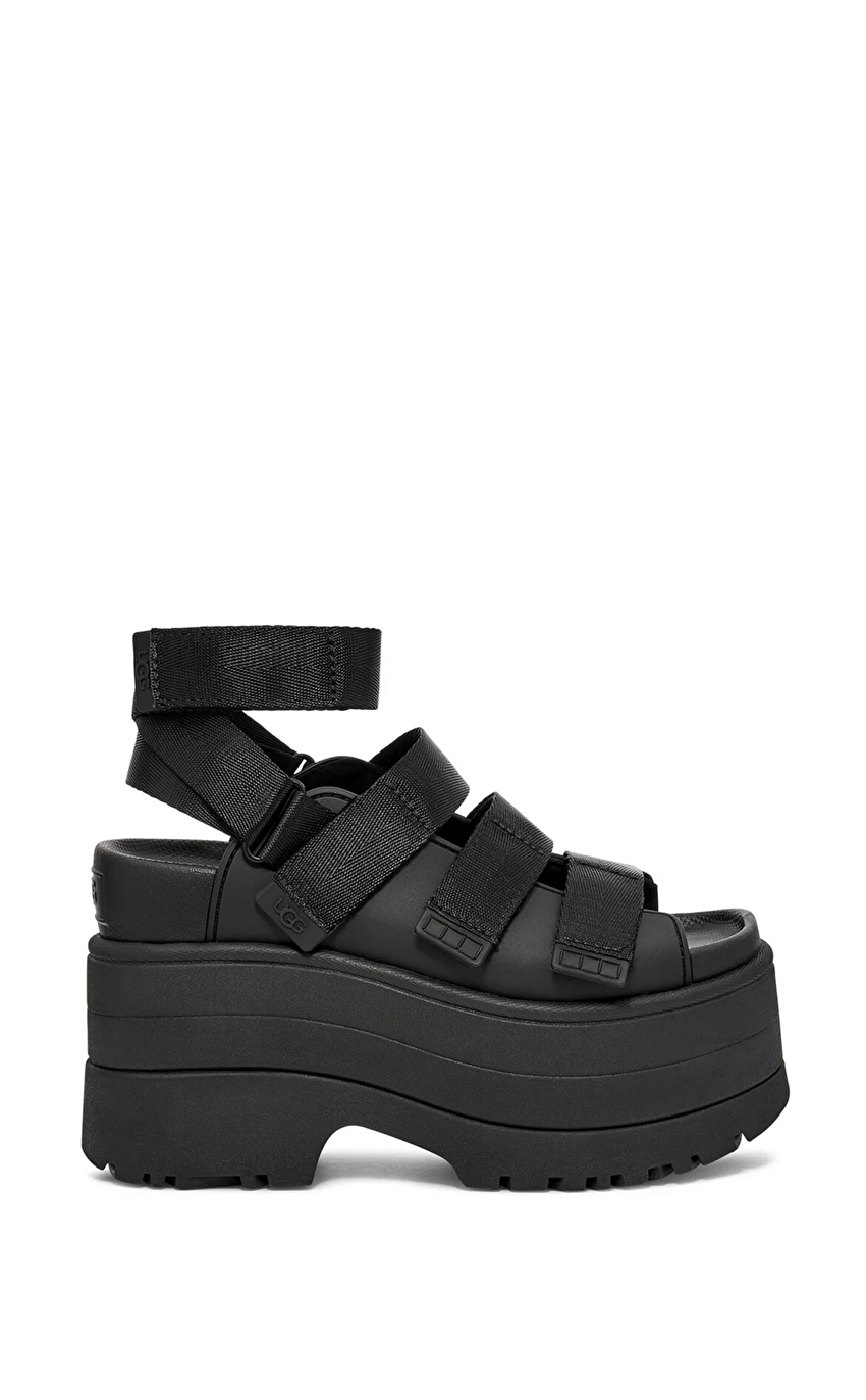 Siyah Goldenrise Yüksek Topuklu Kadın Sandalet - Ugg | Brandroom